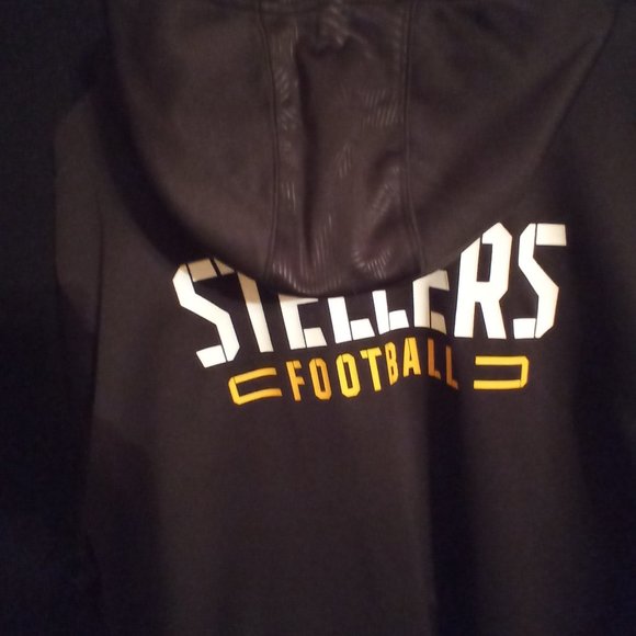 NFL FANATICS BNWOT PITTSBURG STEELER MENS FULL ZIP STADIUM JACKET HOODIE SZ XXL - Picture 5 of 5